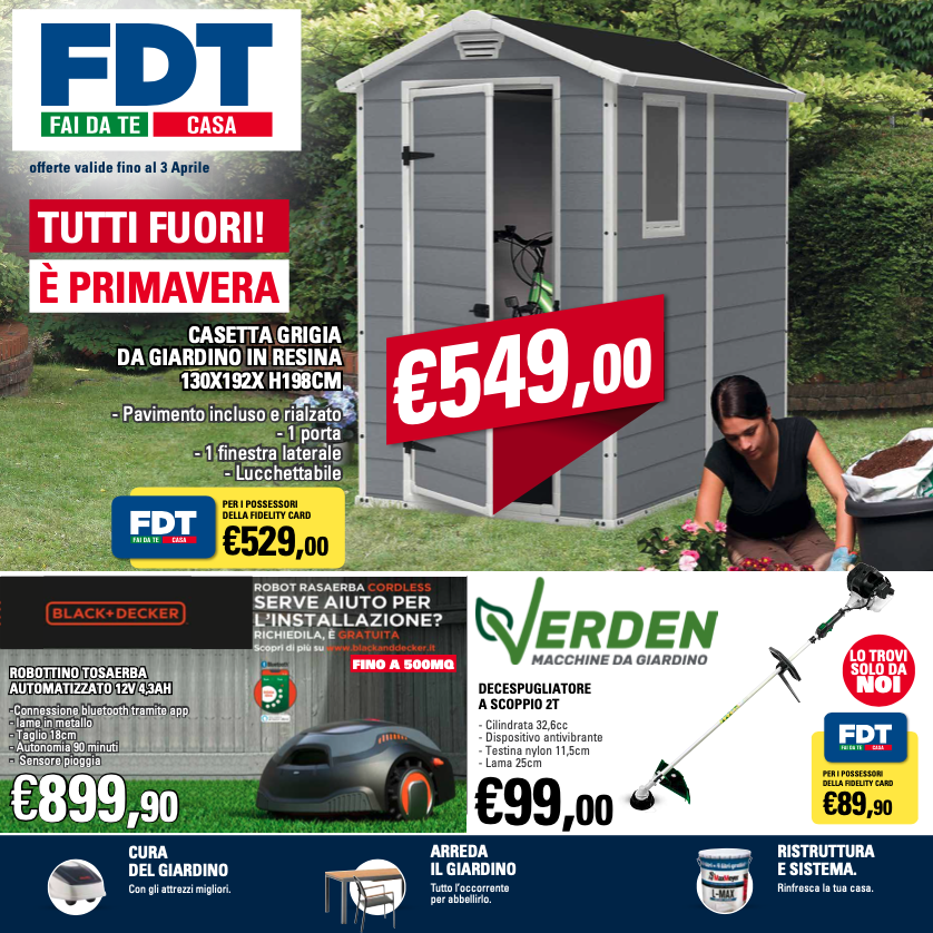 Volantino Marzo 2022 FDT Group